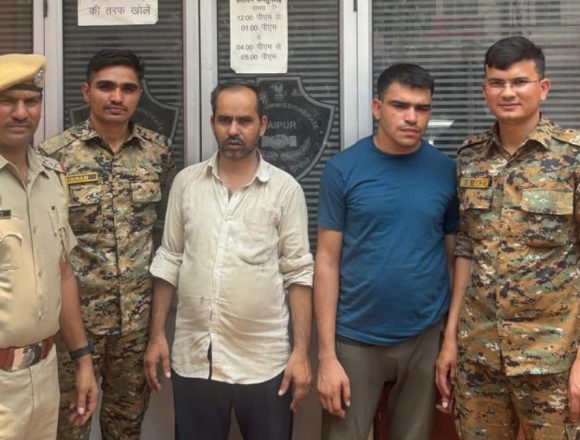 बंदियों को रेफर करवाने वाला आनंदीलाल चढ़ा पुलिस के हत्थे बंदियों को रेफर करवाने वाला आनंदीलाल चढ़ा पुलिस के हत्थे