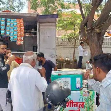 श्रीगंगनागर में गर्मी का कहर:दोपहर में बाजार हुए सुनसान, लोगों की आवाजाही हुई कम