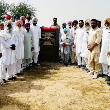 2.74 करोड़ की लागत से बनने वाले पक्के खाळों का किया शिलान्यास