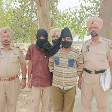 लाखों रुपये की चोरी प्रकरण में सादुलशहर व श्रीकरणपुर क्षेत्र से दो युवक गिरफ्तार