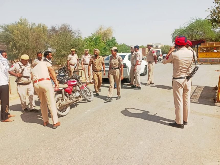2e26727e-144a-4813-bf73-69619acf44c2 पंजाब और श्रीगंगानगर पुलिस ने चलाया नशे के खिलाफ विशेष अभियान, पंजाब वाले मार्गों पर की नाकाबंदी, एक दर्जन वाहन पकड़े