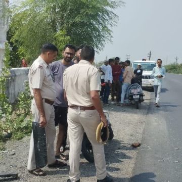 ROAD ACCIDENT Sirohi एसयूवी की टक्कर से दो की मौत