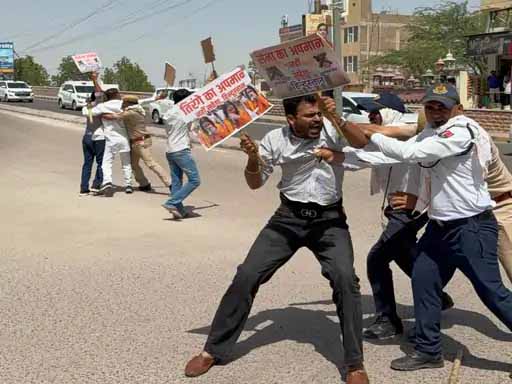 बीकानेर में मुख्यमंत्री की सुरक्षा में चूक