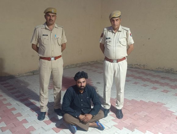 4.2 ग्राम हेरोइन बरामद, युवक गिरफ्तार, बाइक बरामद