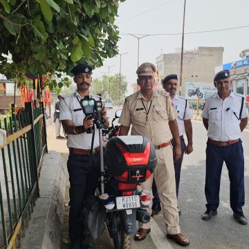 h03 निर्धारित से अधिक गति में चलाया दुपहिया तो कटेगा चालान