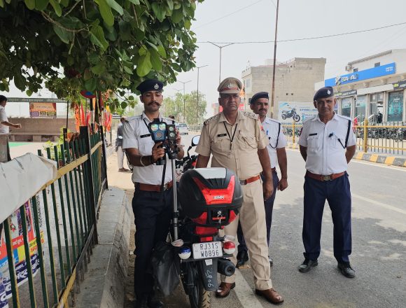 निर्धारित से अधिक गति में चलाया दुपहिया तो कटेगा चालान