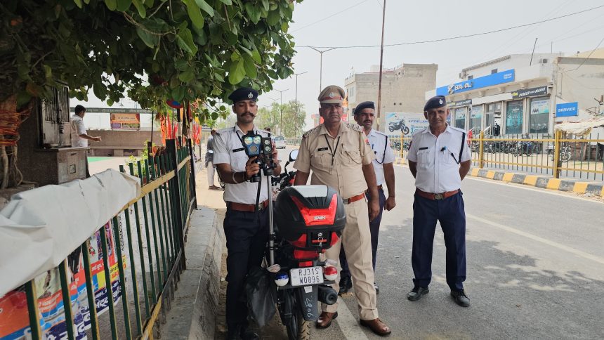 h03 निर्धारित से अधिक गति में चलाया दुपहिया तो कटेगा चालान