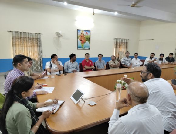 s5 सामाजिक संगठनों एवं धर्मशाला संचालकों के साथ बैठक