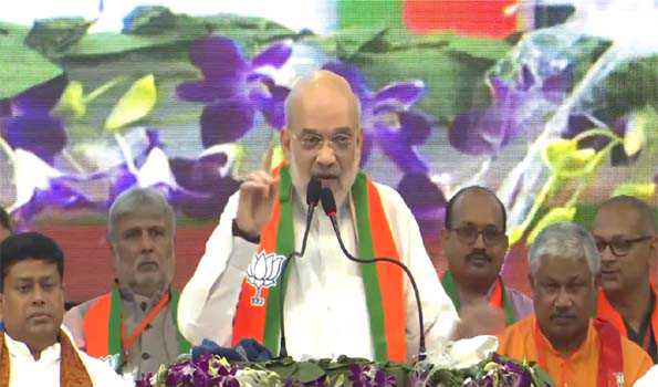 दीदी की सरकार का समय हुआ समाप्त, अगले वर्ष बंगाल में भाजपा होगी सत्तारुढ़ : शाह दीदी की सरकार का समय हुआ समाप्त, अगले वर्ष बंगाल में भाजपा होगी सत्तारुढ़ : शाह