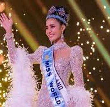थाइलैंड की ओपल सुचाता चुआंगश्री बनीं मिस वर्ल्ड 2025