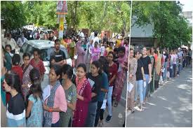 पीटीईटी परीक्षा में 800 रहे अनुपस्थित 5180 ने दर्ज करवाई उपस्थिति