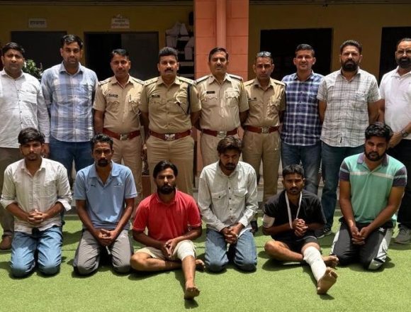 jaswant अग्रसेननगर में व्यापारी के घर पर फायरिंग का खुलासा, छह युवक गिरफ्तार, मास्टरमाइंड फरार