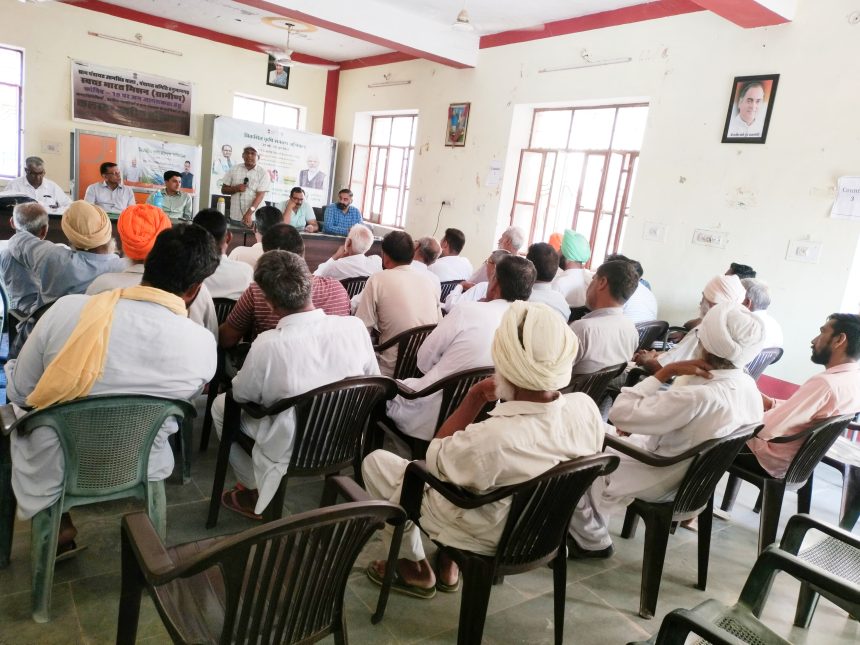 sardarpura jeevan001 उत्तमसिंहवाला में आयोजित हुआ विकसित कृषि संकल्प अभियान के अंतर्गत किसान संगोष्ठी