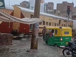 बीकानेर में दोपहर में तेज बारिश