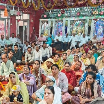 KM श्री कृष्ण मन्दिर से सेसा शोभायात्रा आज शाम