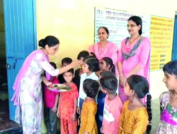 क्रमोन्नत संस्कृत विद्यालय में कक्षा नौ की कक्षाएं शुरू