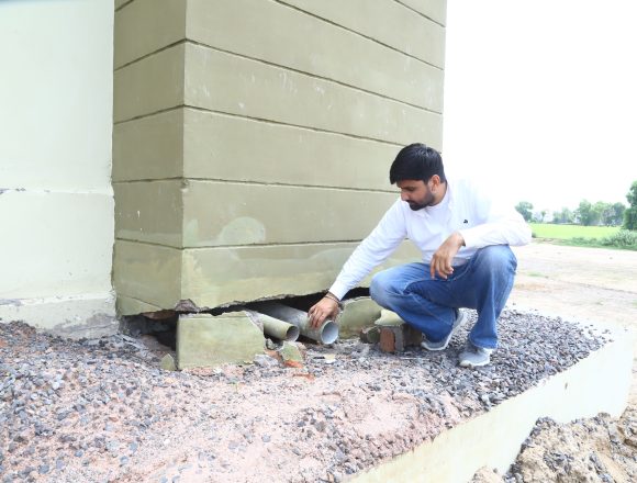 भ्रष्टाचार की भेंट चढ़ा कृषि महाविद्यालय भवन