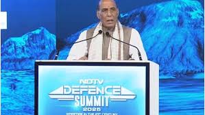 रक्षा मंत्री राजनाथ सिंह ने एनडीटीवी डिफेंस समिट में कहा, ‘आत्मनिर्भरता विकल्प नहीं, अस्तित्व की शर्त है’ रक्षा मंत्री राजनाथ सिंह ने एनडीटीवी डिफेंस समिट में कहा, ‘आत्मनिर्भरता विकल्प नहीं, अस्तित्व की शर्त है’